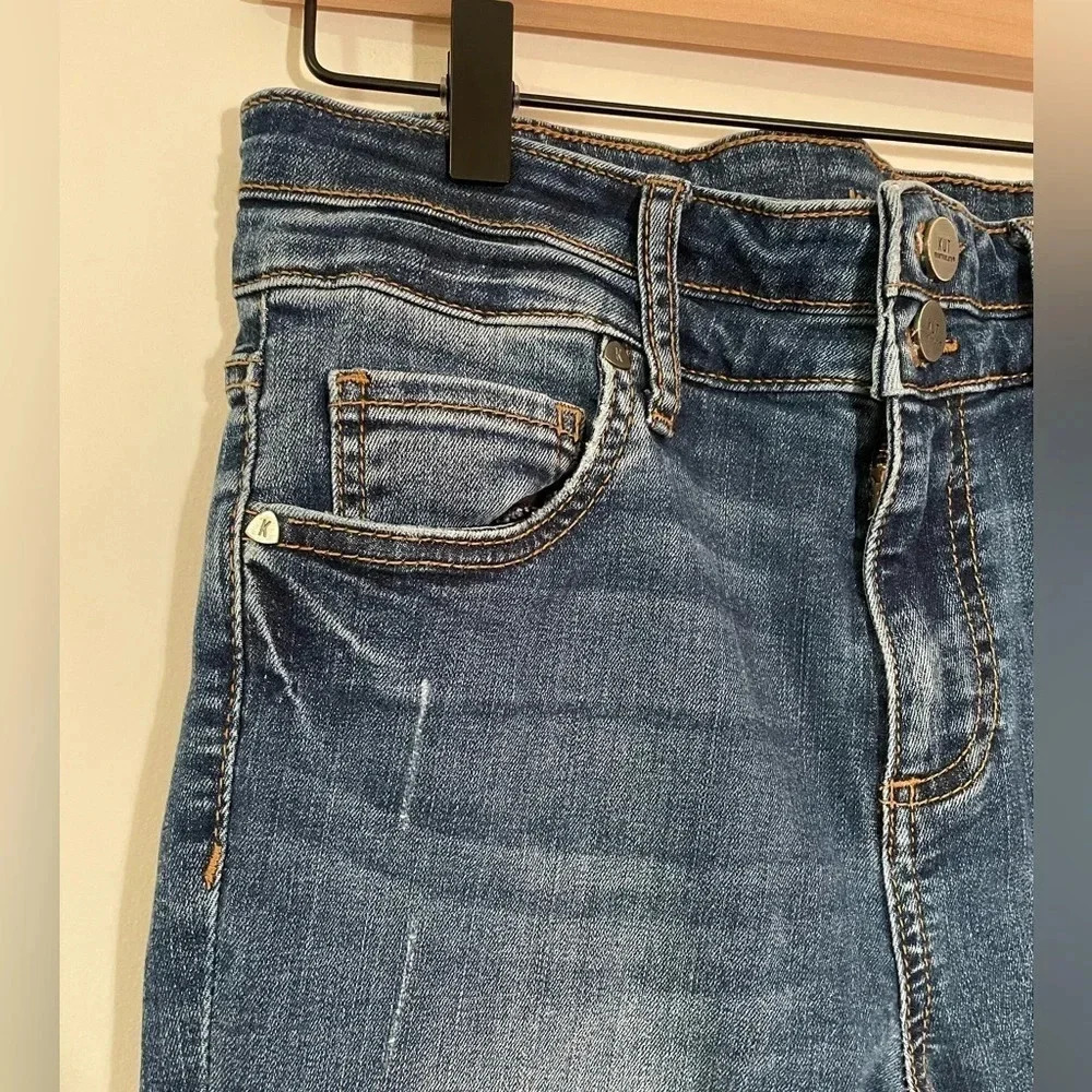 KUT FROM THE KLOTH Women’s Size 6 High Rise Toothpick Slinny, Double Button, EUC - Picture 10 of 14